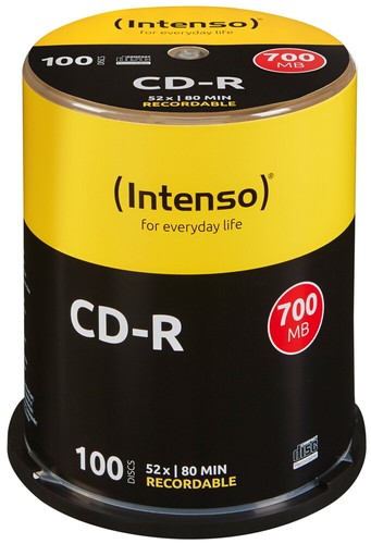 100 intenso rohlinge - rohlinge, cd-r