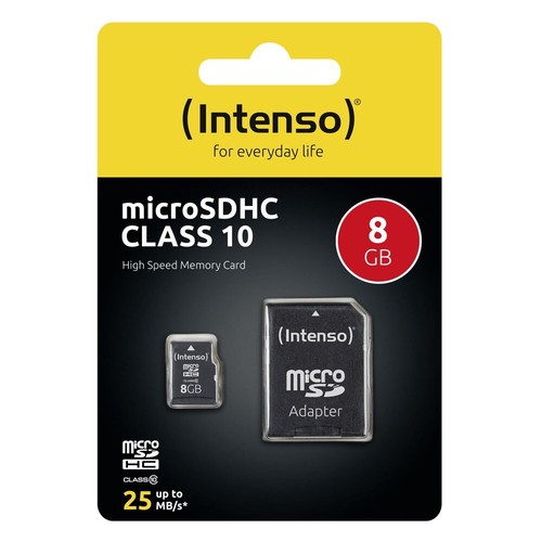 Intenso micro sdhc karte 8gb - intenso,