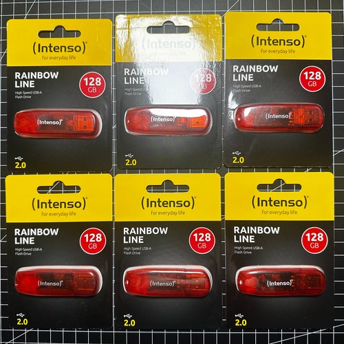 Intenso rainbow line 128gb - rainbow, usb