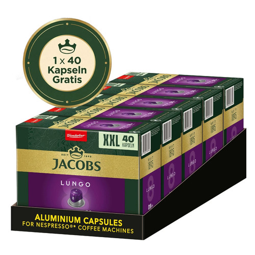 Jacobs kaffeekapseln lungo - kaffeekapseln,