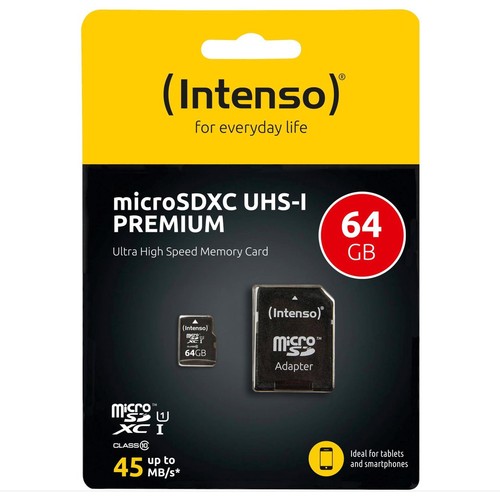 Intenso micro sdxc - micro, 64gb