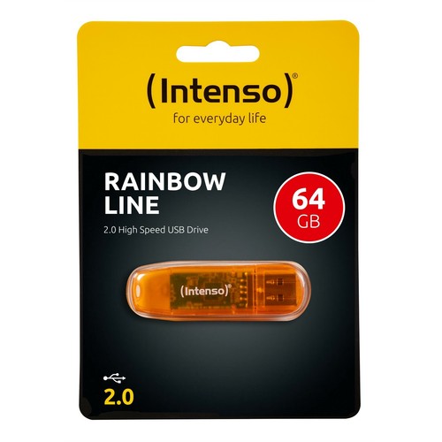 Intenso usb stick rainbow line - intenso,