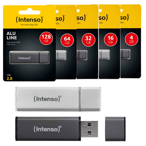 Intenso usb stick alu line - intenso, 4