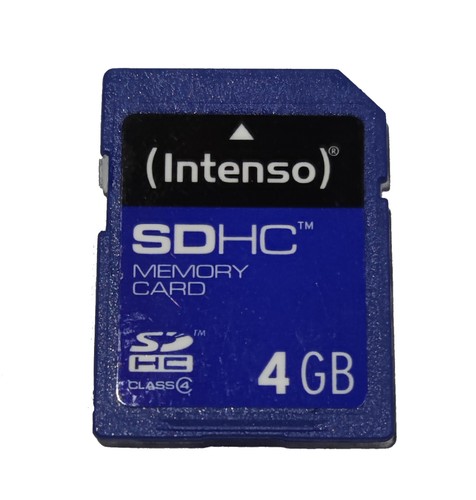 Intenso memory card 4 - hc, gb