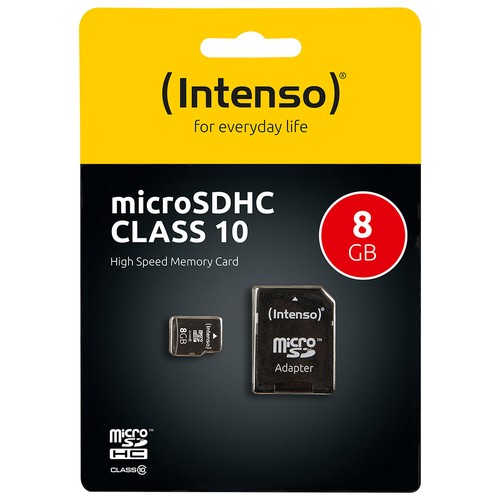 Intenso microsdhc karte 8gb - microsdhc,