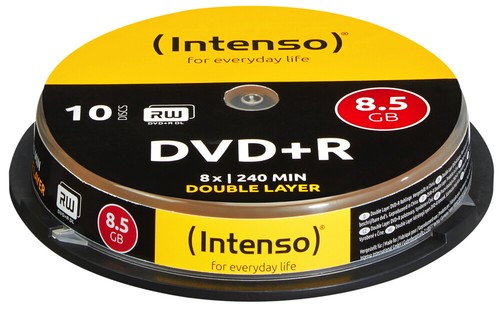 Intenso rohlinge dvd - 10,