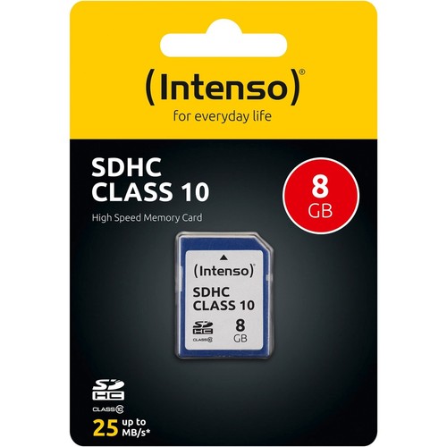 Intenso sdhc class 10 - intenso, 8