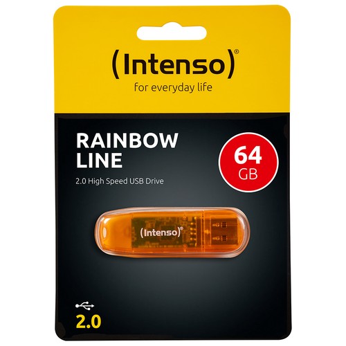 Intenso rainbow line usb - intenso,