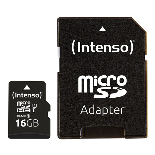 Intenso micro sdhc - karte, 16gb